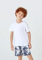 Shorts Infantil Menino Estampado Em Tactel