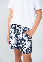 Shorts Infantil Menino Estampado Em Tactel