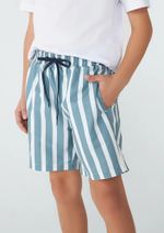 Shorts Infantil Menino Estampado Em Tactel
