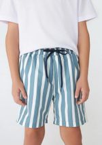 Shorts Infantil Menino Estampado Em Tactel