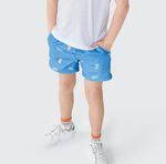 Shorts Infantil Menino Estampado Em Tactel