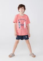 Shorts Infantil Menino Estampado Em Tactel
