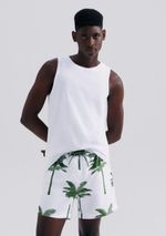 Shorts Praia Masculino Regular Estampado
