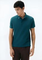 Camisa Polo Masculina Manga Curta Com Bordado