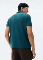 Camisa Polo Masculina Manga Curta Com Bordado