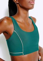 Top Esportivo Feminino Com Recortes Easy Care