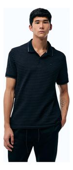Camisa Polo Masculina Manga Curta Listrada