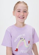 Pijama Infantil Menina Curto Com Estampa