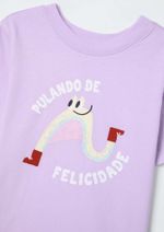 Pijama Infantil Menina Curto Com Estampa
