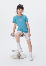 Conjunto Infantil Menina Curto Com Estampa