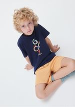 Pijama Infantil Menino Curto Com Estampa