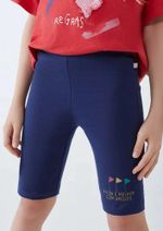 Bermuda Infantil Menina Ciclista Estampada