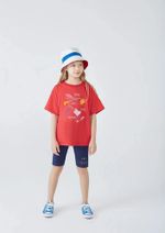 Bermuda Infantil Menina Ciclista Estampada