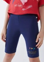 Bermuda Infantil Menina Ciclista Estampada