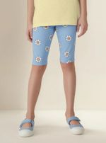Bermuda Infantil Menina Ciclista Estampada