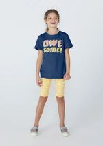 Bermuda Infantil Menina Ciclista Estampada