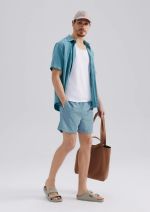 Shorts Praia Masculino Regular Estampado