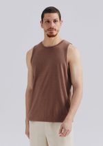 Regata Básica Masculina Em Malha De Algodão