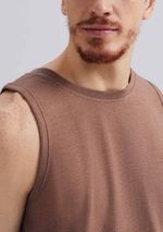 Regata Básica Masculina Em Malha De Algodão