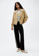 Jaqueta Feminina Box Em Gabardine