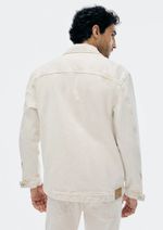 Jaqueta Masculina Trucker Em Sarja
