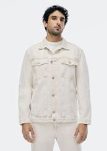 Jaqueta Masculina Trucker Em Sarja