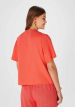 Blusa Feminina Manga Godê Com Linho