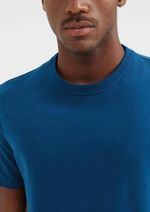 Camiseta Básica Masculina Areia Em Algodão Peruano