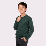 Blusão Em Moletom Infantil Unissex Básico
