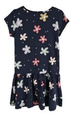 Vestido Curto Infantil Menina Com Babado