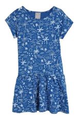 Vestido Curto Infantil Menina Com Babado