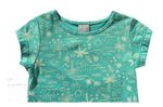 Vestido Curto Infantil Menina Com Babado