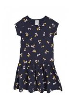 Vestido Curto Infantil Menina Com Babado