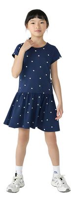 Vestido Curto Infantil Menina Com Babado