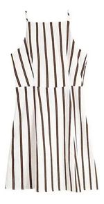 Vestido Básico Curto Em Linho 