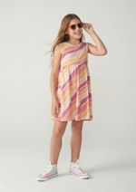 Vestido De Algodão Sem Manga (3008x)
