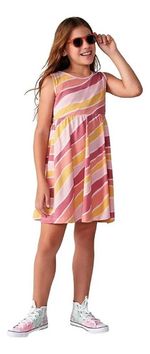 Vestido De Algodão Sem Manga (3008x)