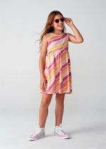 Vestido De Algodão Sem Manga (3008x)