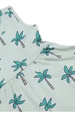Vestido De Algodão Sem Manga (3008x)