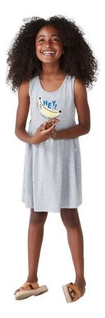 Vestido De Algodão Sem Manga (3008x)