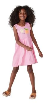 Vestido De Algodão Sem Manga (3008x)
