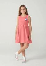 Vestido De Algodão Sem Manga (3008x)