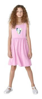 Vestido De Algodão Sem Manga (3008x)