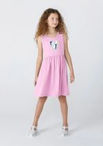 Vestido De Algodão Sem Manga (3008x)