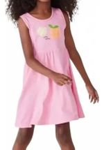 Vestido De Algodão Sem Manga (3008x)