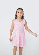 Vestido De Algodão Sem Manga (3008x)