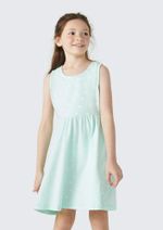 Vestido De Algodão Sem Manga (3008x)