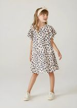 Vestido Curto Em Tecido De Viscose (3199 X)