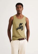 Regata Básica Masculina Slim Em Malha