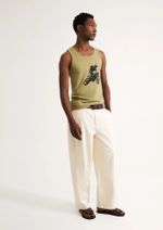 Regata Básica Masculina Slim Em Malha